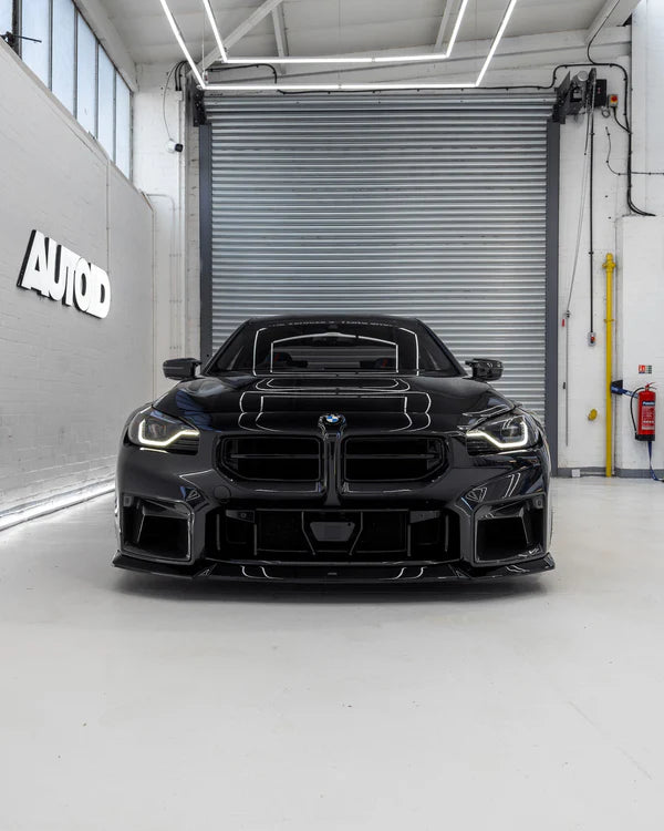 BMW M2 G87 EVO-S Gloss Black Front Lip by ZAERO (2023+) - Reinhart Autohaus