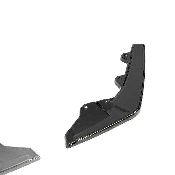 BMW 1 Series, M135i & M140i F20 F21 LCI EVO-1 Gloss Black Diffuser Side Spat Flap Extensions by ZAERO (2015-2019) - Reinhart Autohaus