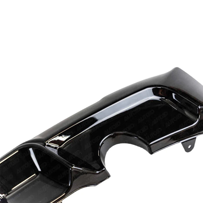 BMW 2 Series M235i & M240i F22 F23 EVO-1 Gloss Black Rear Diffuser by ZAERO (2014-2019) - Reinhart Autohaus