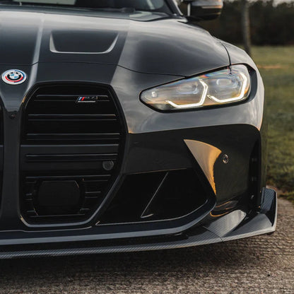 BMW M3 G80 G81 & BMW M4 G82 G83 Pre-Preg Carbon Fibre CSL Front Splitter by TRE (2021+) - Reinhart Autohaus