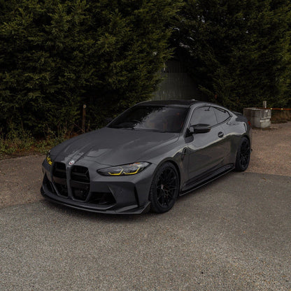 BMW M3 G80 G81 & BMW M4 G82 G83 Pre-Preg Carbon Fibre CSL Front Splitter by TRE (2021+) - Reinhart Autohaus