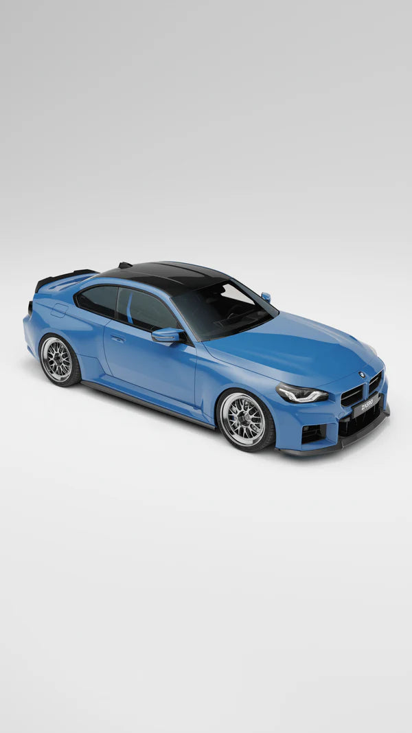 BMW M2 G87 EVO-S Gloss Black Front Lip by ZAERO (2023+) - Reinhart Autohaus