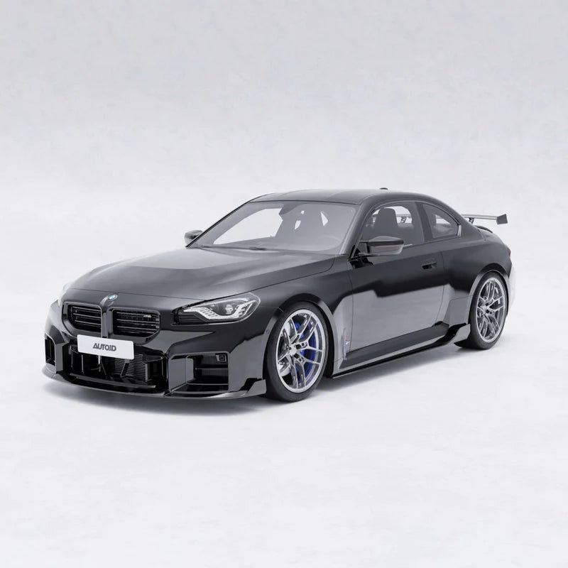 BMW G87 M2 TR87 CARBON FIBRE FRONT SPLITTER WITH WINGLETS BY TRE (2023 + ) - Carbon Splitter