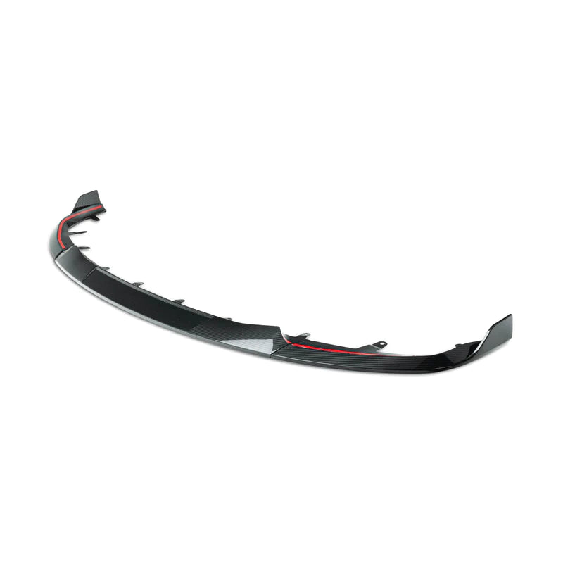 BMW G87 M2 TR87 CARBON FIBRE FRONT SPLITTER WITH WINGLETS BY TRE (2023 + ) - Carbon Splitter