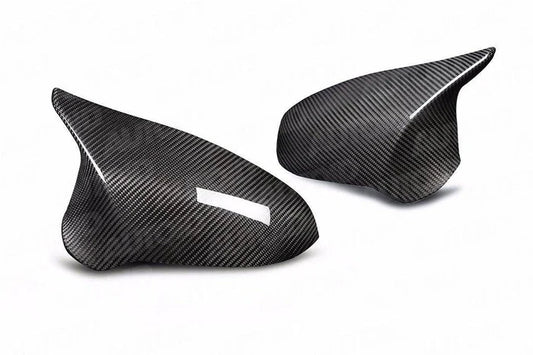 TRE Pre-preg Carbon Fibre Wing Mirror Covers for BMW M2 Competition, M3 & M4 (2014-2021, F87 F80 F82) - Reinhart Autohaus