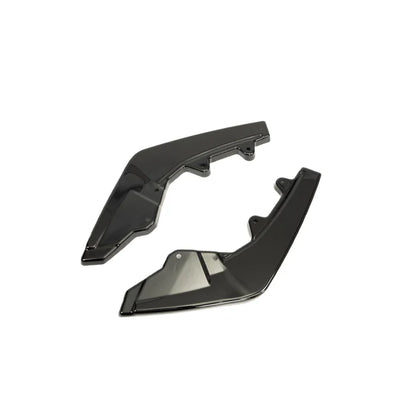 BMW 1 Series, M135i & M140i F20 F21 LCI EVO-1 Gloss Black Diffuser Side Spat Flap Extensions by ZAERO (2015-2019) - Reinhart Autohaus