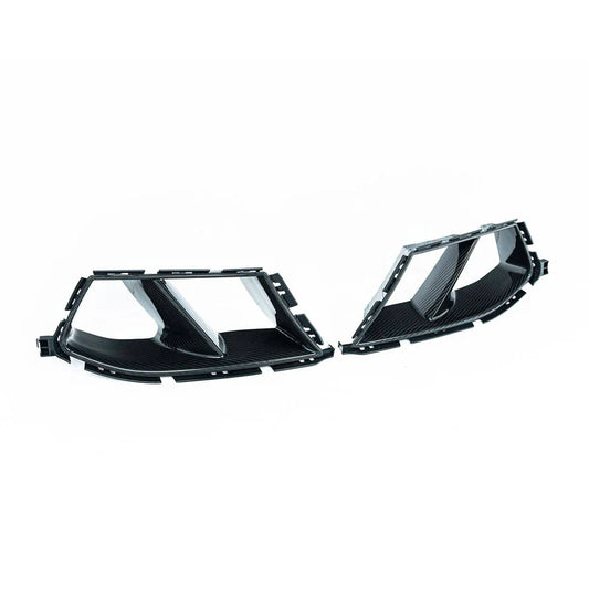 BMW G80 G81 M3 & G82 G83 M4 PRE-PREG CARBON FIBRE PERFORMANCE STYLE FRONT DUCTS BY TRE (2021 + ) - Carbon Duct Vents