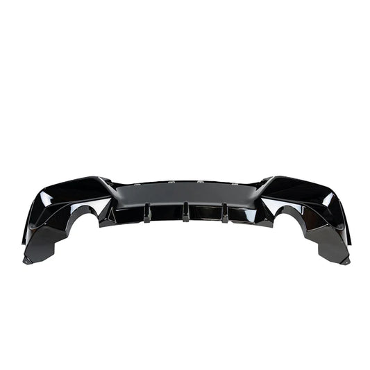 BMW 1 Series & M135i F20 F21 Pre-LCI EVO-1 Gloss Black Rear Diffuser by ZAERO (2011-2015) - Reinhart Autohaus