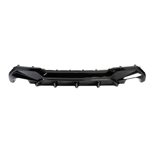 BMW M135i & 1 Series Dual Exit (128ti, 120d, 120i) F40 EVO-1 Gloss Black Rear Diffuser by ZAERO (2019-2024) - Reinhart Autohaus