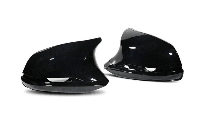 TRE Gloss Black M Style Wing Mirror Unit for BMW (2012-2019, F20 F21 F22 F30 F32 F87) - Reinhart Autohaus