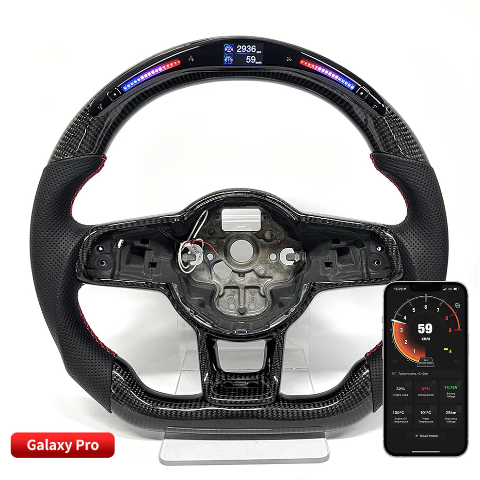 Galaxy Pro LED Steering Wheel for Volkswagen GTI/MK7 - Steering Wheel