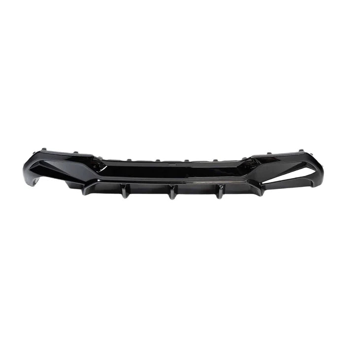 BMW 1 Series M Sport F40 Single Exit (116i 116d 118i 118d) EVO-1 Gloss Black Rear Diffuser by ZAERO (2019-2024) - Reinhart Autohaus