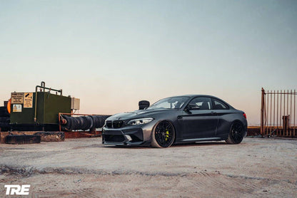 BMW M2 OG F87 Pre-Preg Carbon Fibre Front Splitter by TRE (2015-2018) - Reinhart Autohaus
