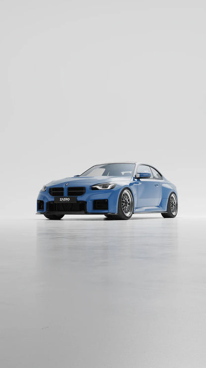 BMW M2 G87 EVO-S Gloss Black Front Lip by ZAERO (2023+) - Reinhart Autohaus