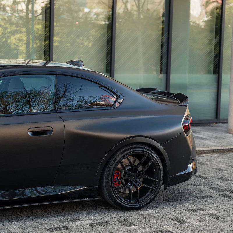 BMW M2 G87 2 SERIES & M240I G42 PRE-PREG CARBON FIBRE ID-01 REAR SPOILER BY TRE (2021 + ) - Carbon Rear Spoiler