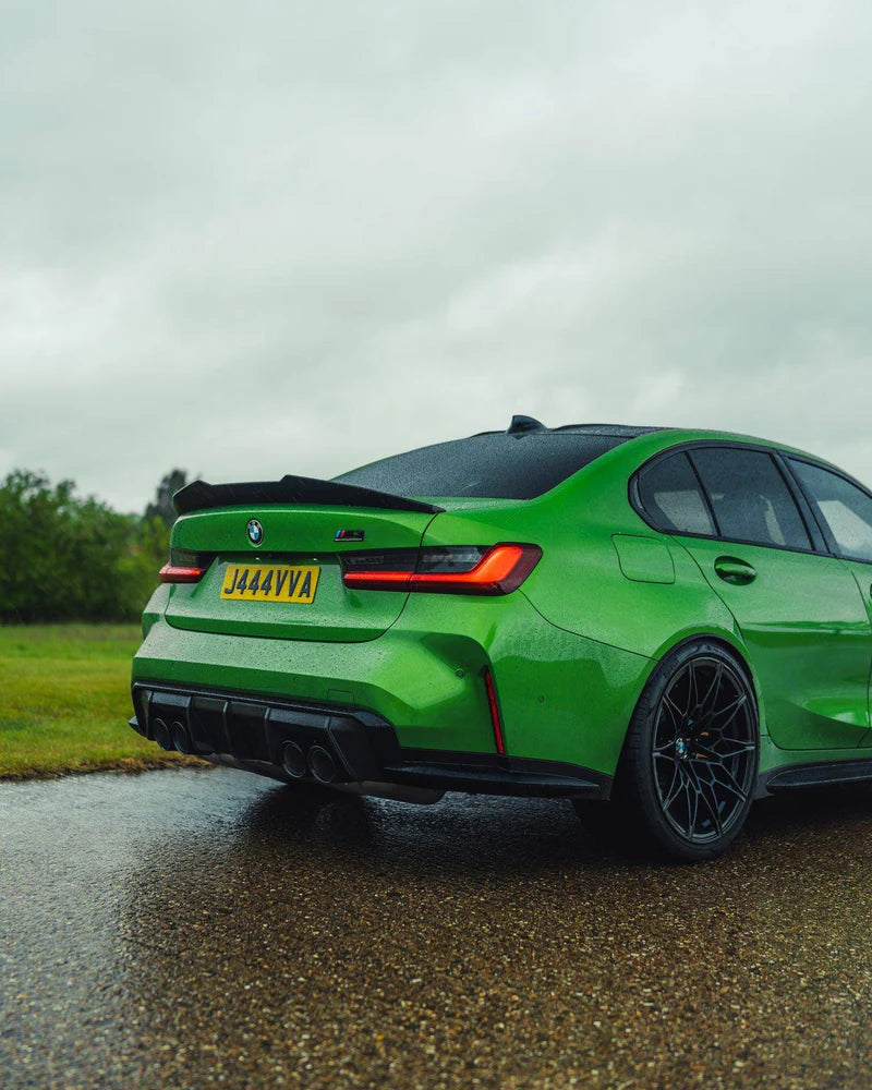 BMW M3 G80 & BMW 3 SERIES G20 PRE-PREG CARBON FIBRE DUCKTAIL REAR SPOILER BY TRE (2018 + ) - Carbon Rear Spoiler