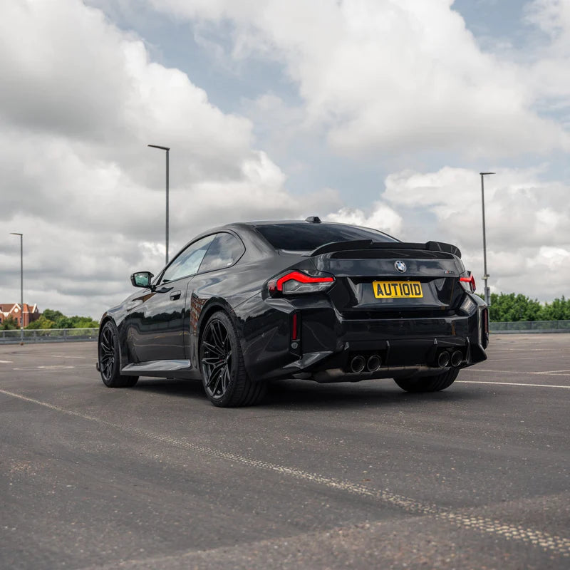 BMW M2 G87 2 SERIES & M240I G42 PRE-PREG CARBON FIBRE ID-01 REAR SPOILER BY TRE (2021 + ) - Carbon Rear Spoiler