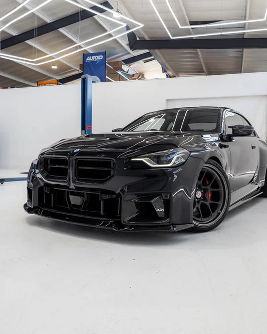 BMW M2 G87 EVO-S Gloss Black Front Lip by ZAERO (2023+) - Reinhart Autohaus