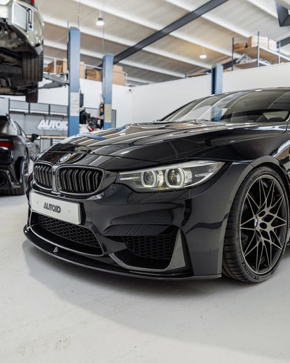 BMW M3 F80 & M4 F82 Pre-Preg Carbon Fibre Front Splitter by TRE (2014-2020) - Reinhart Autohaus