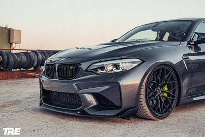 BMW M2 OG F87 Pre-Preg Carbon Fibre Front Splitter by TRE (2015-2018) - Reinhart Autohaus