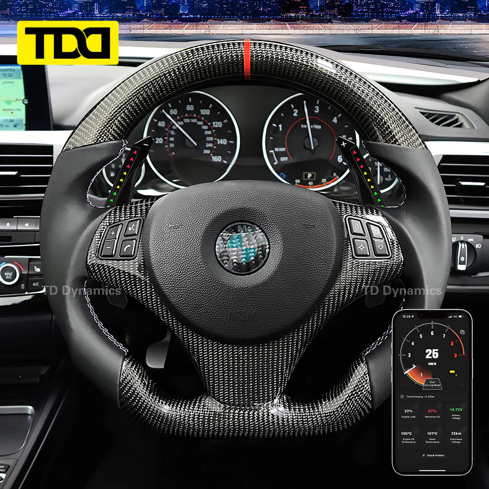 TDD LED Paddle Shifter Extension for BMW 5-8 Series X3M X5M M5 F90 M8 F91/F92/F93 - Paddle Shifters