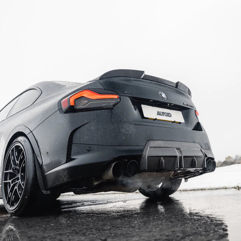 BMW M2 G87 2 SERIES & M240I G42 PRE-PREG CARBON FIBRE ID-01 REAR SPOILER BY TRE (2021 + ) - Carbon Rear Spoiler