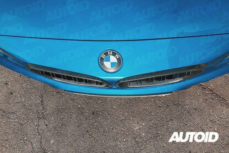 Carbon Fibre Double Slat Kidney Grilles for BMW 2 Series & M2 (2014-2020, F22 F87) - Reinhart Autohaus