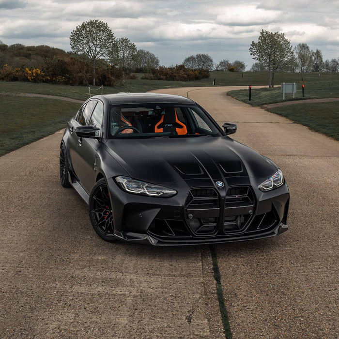 BMW M3 G80 G81 & BMW M4 G82 G83 Pre-Preg Carbon Fibre Performance Front Splitter by TRE (2021+) - Reinhart Autohaus