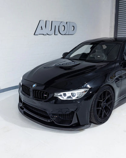 BMW M3 F80 & M4 F82 Pre-Preg Carbon Fibre GT V2 Front Splitter by TRE (2014-2020) - Reinhart Autohaus