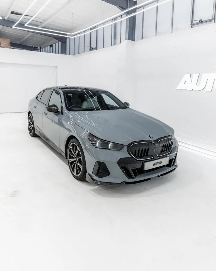 BMW 5 Series G60 G61 M Sport Pre-Preg Carbon Fibre Front Splitter by TRE (2024+) - Reinhart Autohaus