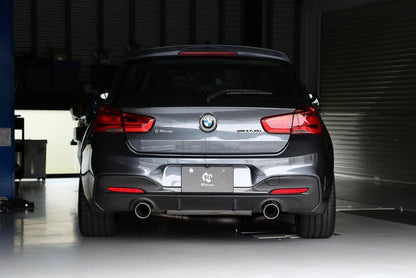 3DDesign Carbon Fibre Rear Diffuser for BMW 1 Series LCI (2015-2019, F20 F21) - Reinhart Autohaus