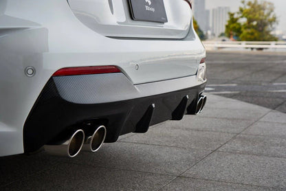 3DDesign Carbon Fibre Rear Diffuser for BMW 4 Series (2020+, G22 G23) - Reinhart Autohaus