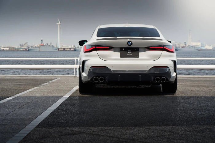 3DDesign Carbon Fibre Rear Diffuser for BMW 4 Series (2020+, G22 G23) - Reinhart Autohaus