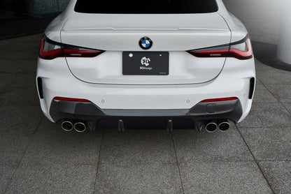 3DDesign Carbon Fibre Rear Diffuser for BMW 4 Series (2020+, G22 G23) - Reinhart Autohaus