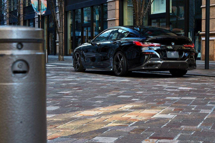 3DDesign Carbon Fibre Rear Diffuser for BMW 8 Series (2019+, G16) - Reinhart Autohaus