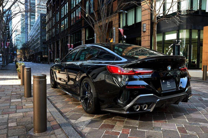 3DDesign Carbon Fibre Rear Diffuser for BMW 8 Series (2019+, G16) - Reinhart Autohaus