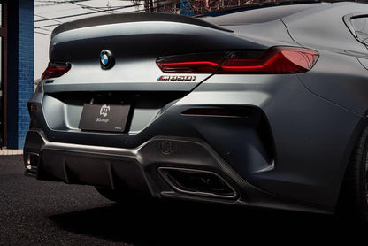3DDesign Carbon Fibre Rear Diffuser for BMW 8 Series (2019+, G16) - Reinhart Autohaus