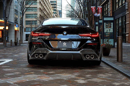 3DDesign Carbon Fibre Rear Diffuser for BMW 8 Series (2019+, G16) - Reinhart Autohaus