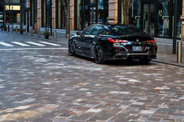 3DDesign Carbon Fibre Rear Diffuser for BMW 8 Series (2019+, G16) - Reinhart Autohaus
