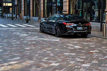 3DDesign Carbon Fibre Rear Diffuser for BMW 8 Series (2019+, G16) - Reinhart Autohaus
