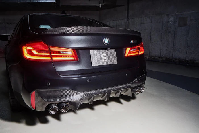 3DDesign Carbon Fibre Rear Diffuser for BMW M5 (2017-2023, F90) - Reinhart Autohaus