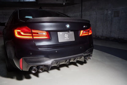 3DDesign Carbon Fibre Rear Diffuser for BMW M5 (2017-2023, F90) - Reinhart Autohaus