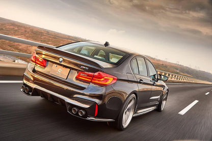 3DDesign Carbon Fibre Rear Diffuser for BMW M5 (2017-2023, F90) - Reinhart Autohaus