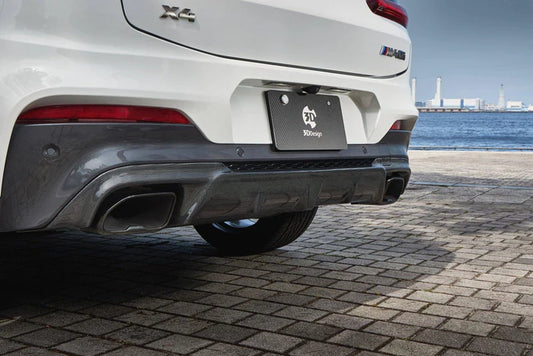 3DDesign Carbon Fibre Rear Diffuser for BMW X4 M40i (2018+, G02) - Reinhart Autohaus