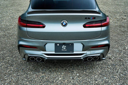 3DDesign Carbon Fibre Rear Diffuser for BMW X4M (2019+, F98) - Reinhart Autohaus