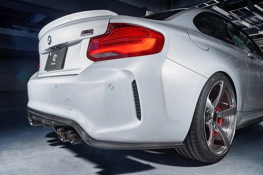 3DDesign Carbon Fibre Rear Diffuser (Type 2) for BMW M2 & M2 Competition (2015-2021, F87) - Reinhart Autohaus