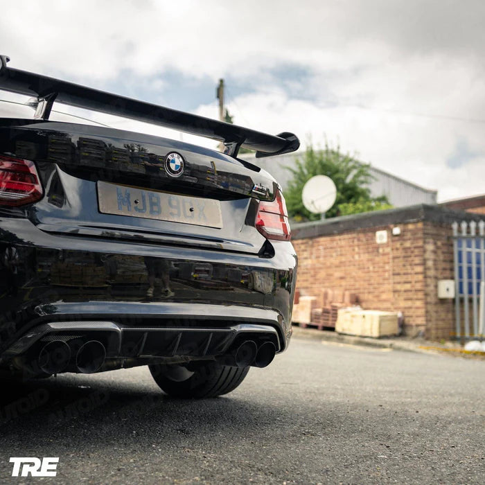 BMW M2 & M2 Competition F87 Pre-preg Carbon Fibre Rear Diffuser by TRE (2015-2021) - Reinhart Autohaus