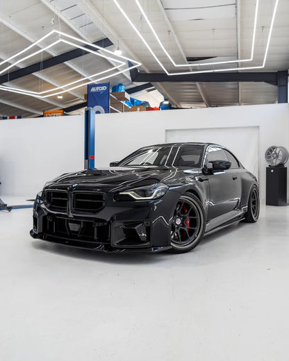 BMW M2 G87 EVO-S Gloss Black Front Lip by ZAERO (2023+) - Reinhart Autohaus
