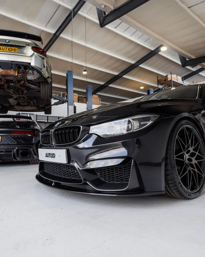 BMW M3 F80 & M4 F82 Pre-Preg Carbon Fibre Front Splitter by TRE (2014-2020) - Reinhart Autohaus