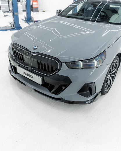 BMW 5 Series G60 G61 M Sport Pre-Preg Carbon Fibre Front Splitter by TRE (2024+) - Reinhart Autohaus